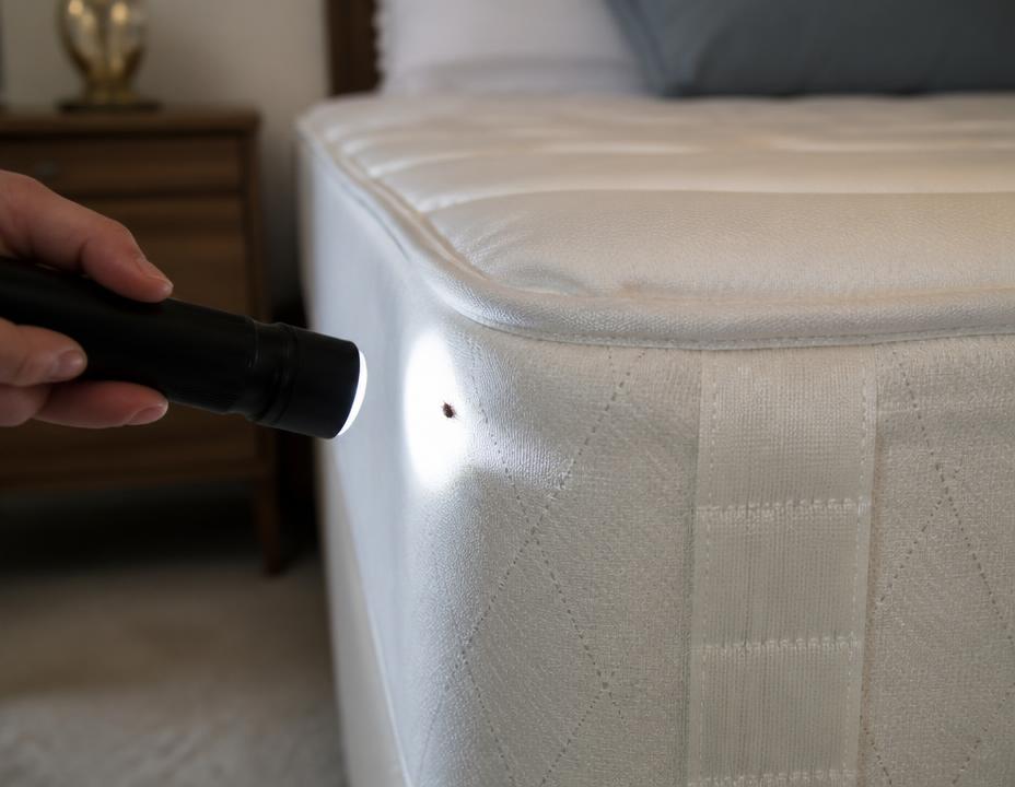 Percevejo numa cama